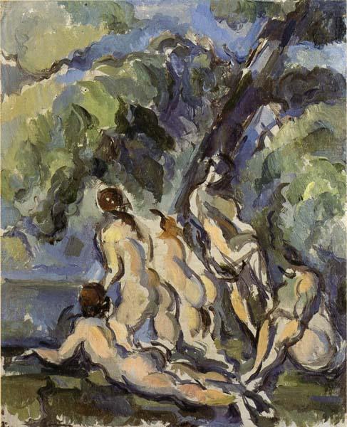 Baigneuses, Paul Cezanne